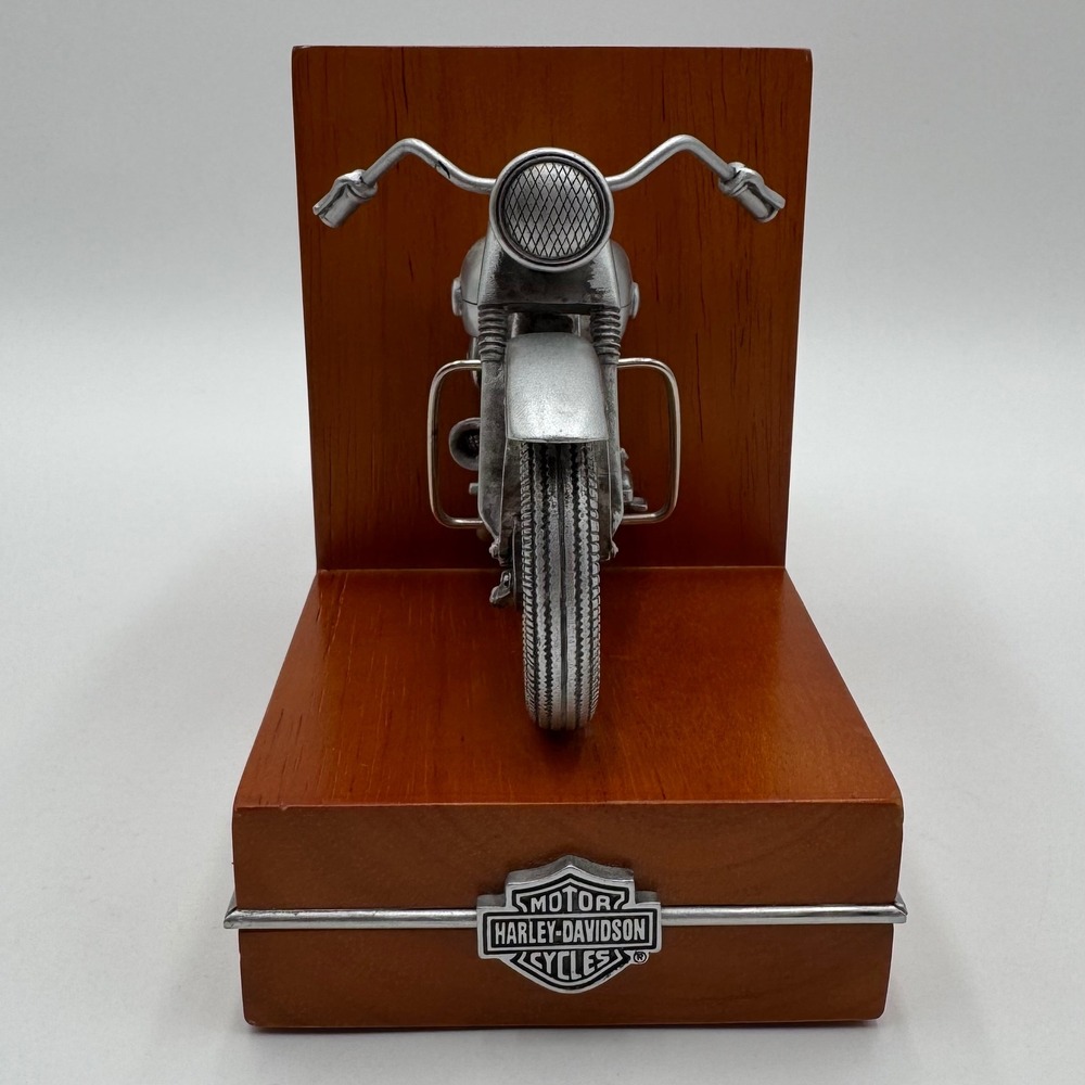 Hallmark Harley Davidson 1957 XL Sportster Bookends Set of 2 Motorcycle 2003 - Picture 15 of 15